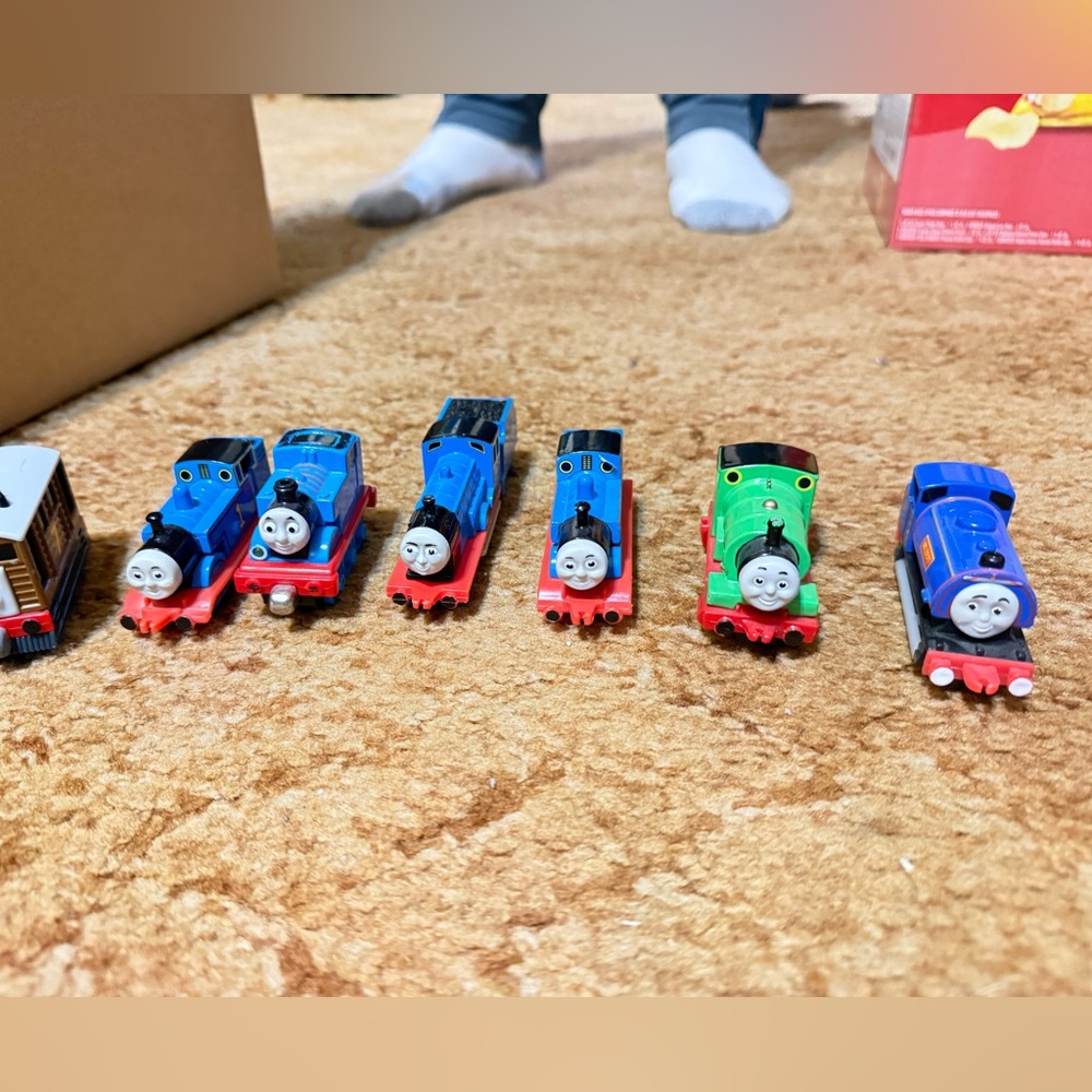 Vintage Thomas And Friends Diecast Trains Lot Of 7